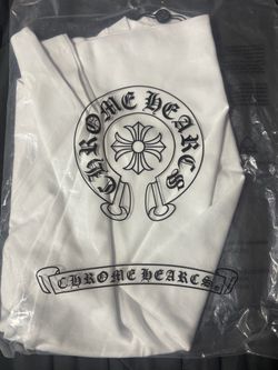 Chrome heart men’s white shirt