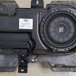 Ford OEM Kicker Subwoofer w/ Amplifier – Part 9L3J-18C804-AB – Factory Audio Upgrade