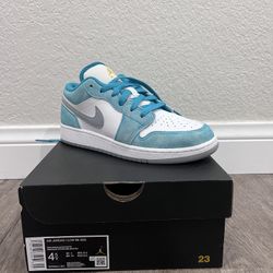 Nike Air Jordan 1 Low SE New Emerald/ Taxi-White