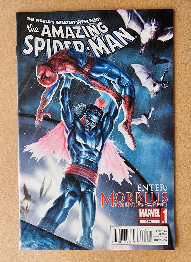 Amazing Spider-Man 699.1 (9.6) NM+ (2012) Stefano Caselli Cvr