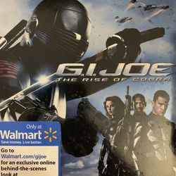 G.I. JOE The Rise Of Cobra (Blu-Ray + DVD + Digital-2009)