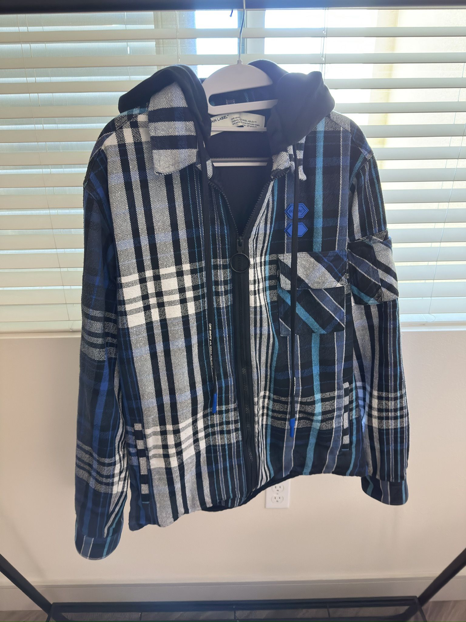 Off-White Padded Hoodie Jacket - Virgil Abloh 