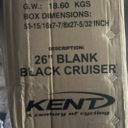 Kent Blank Black Cruiser 