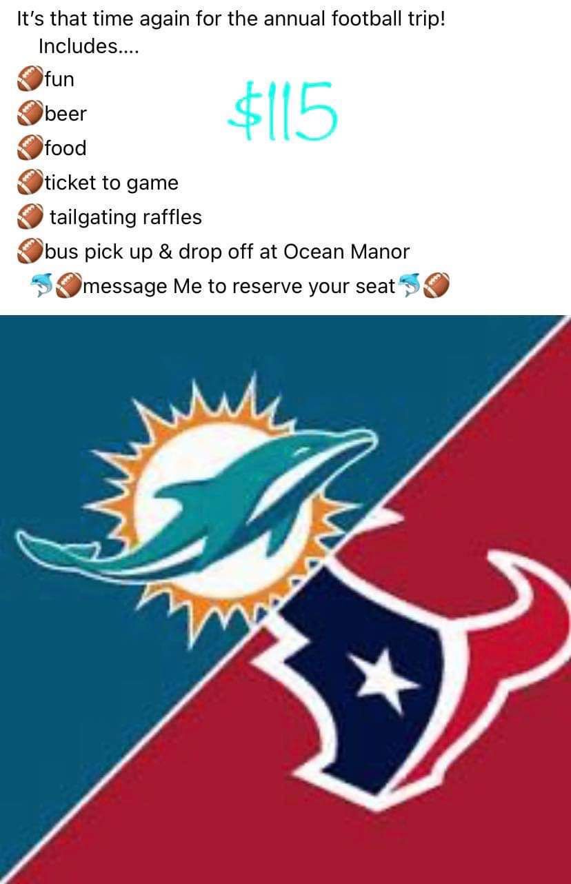 Miami Dolphins Tailgating Tickets