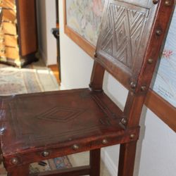 1 Stunning Rustic Mexican Bar Stool