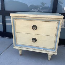 Mid Century Basset Nightstand 