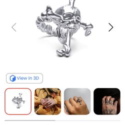 Hard Jewelry Skull F*cker Ring