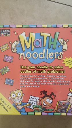 Math noodlers board game (new in wrapped box)