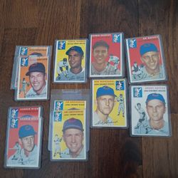 Vintage Baseball Cards:  1954 TOPPS 