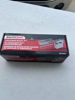 AutoCraft 3-Inch Lift/Lower Block Kit AC131040