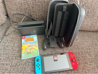 Nintendo Switch 2 games case and joy con grip