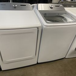 Samsung Washer 5.0 Cu Ft And Dryer Gas Set