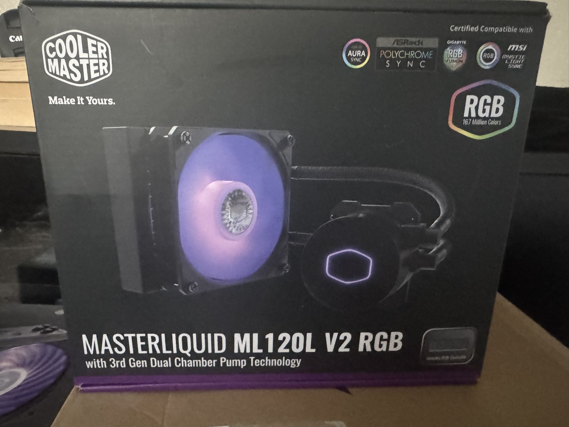 Masterliquid ML120L V2 RGB CPU COOLER