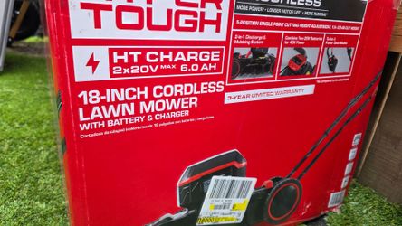 Hyper Tough 18-Inch Cordless Lawn Mower