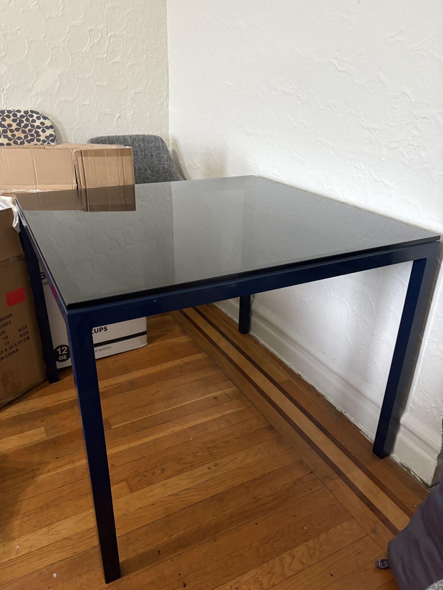 Glass Custimozed Table From room And Board