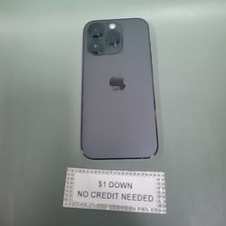 Apple IPhone 14 Pro Unlocked 256gb - 5 Dollars Down No Credit Needed! 