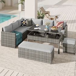 Brand New Patio Sectional Outdoor Furniture Set 