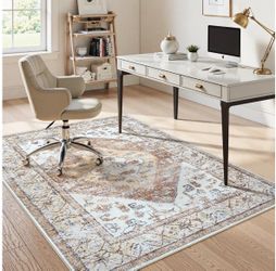 5x7 Aesthetic Beige Rug for Dorm