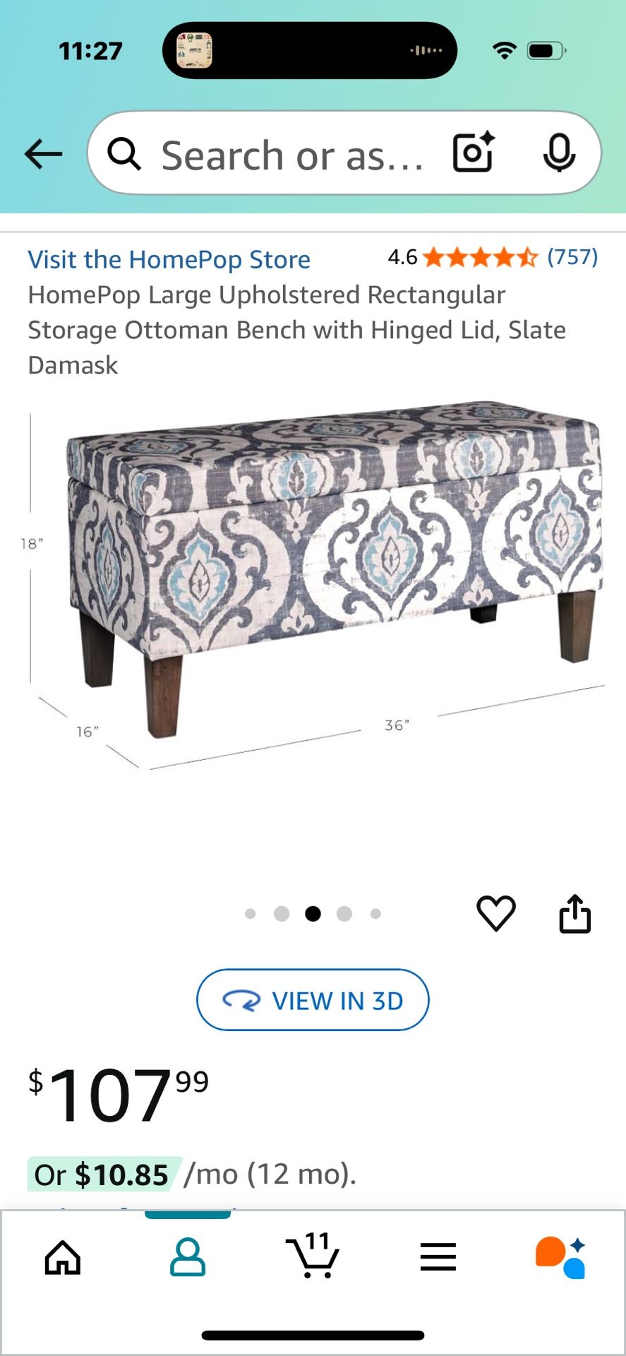 Ottoman Bench