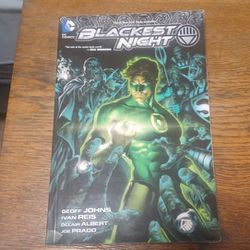 Dc Green Lantern Blackest Night Trade Paperback Book