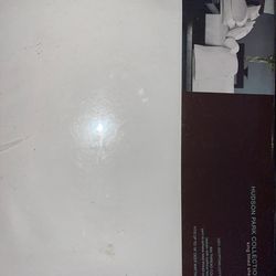 800 Thread Count Egyptian Cotton King Fitted Sheet (WHITE)