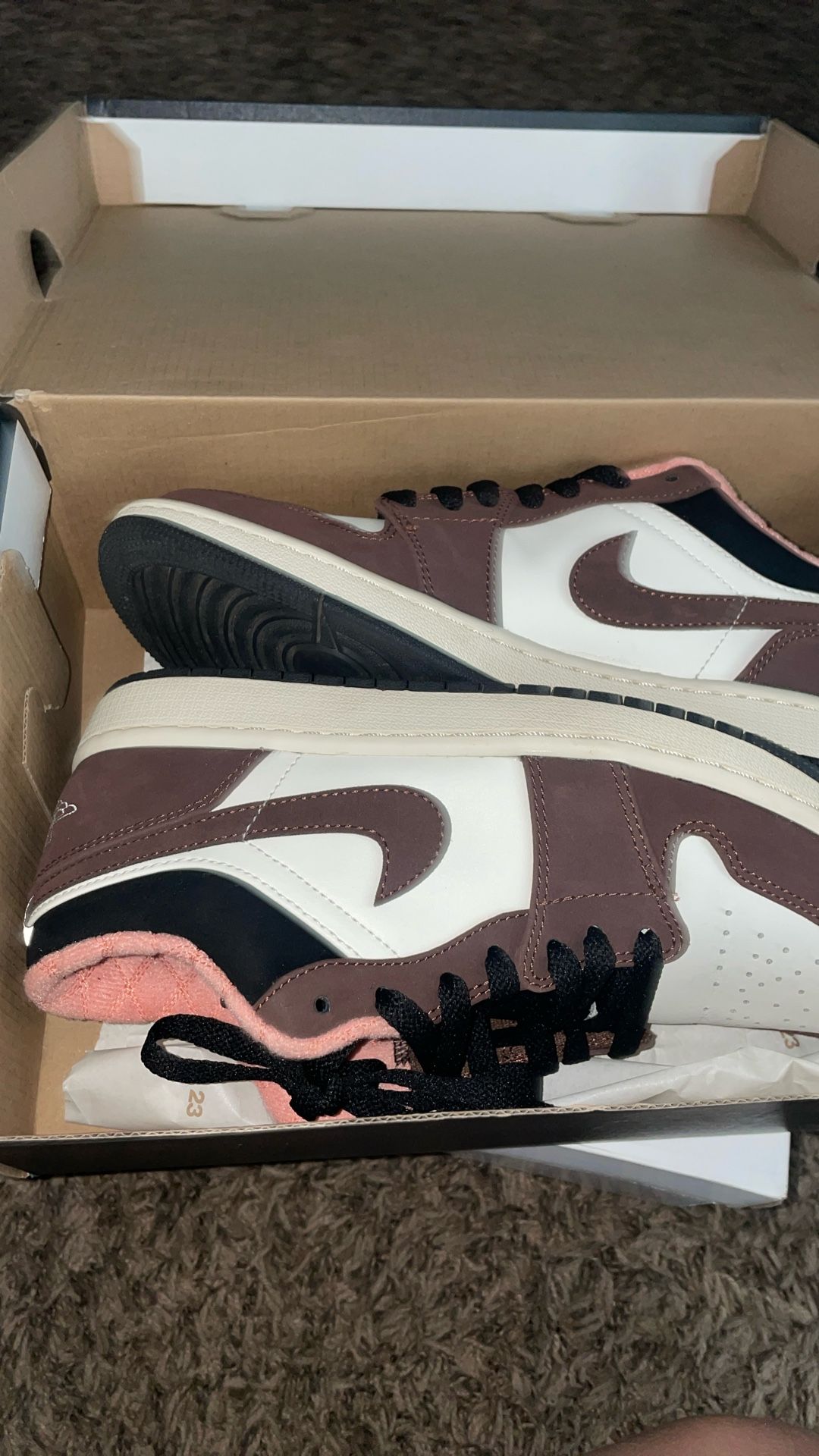 Low Rise Mocha Jordan’s