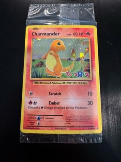 Charmander toys r us promo sealed rare