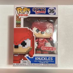 Sonic The Hedgehog 35 Knuckles Target Exclusive 8-bit
