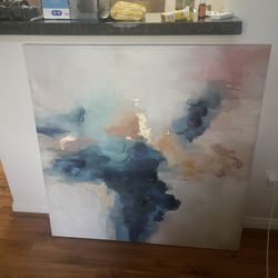 Gallery Sized Mixed Media Canvas