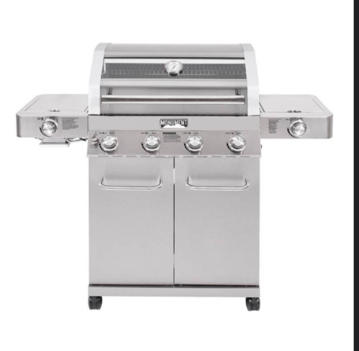 Monument Stainless Steel Propane Gas Grill