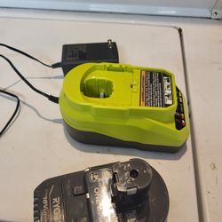 Ryobi Battery And Charger