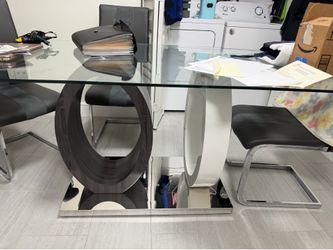 Table with chair