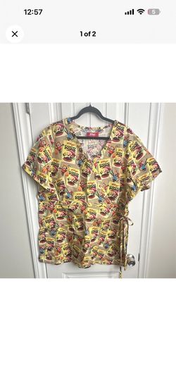Koi coco pops scrub top 3XL