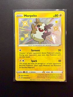 The Pokémon Company Morpeko SV044/SV122 Shiny Vault Shiny Holo Rare 2021