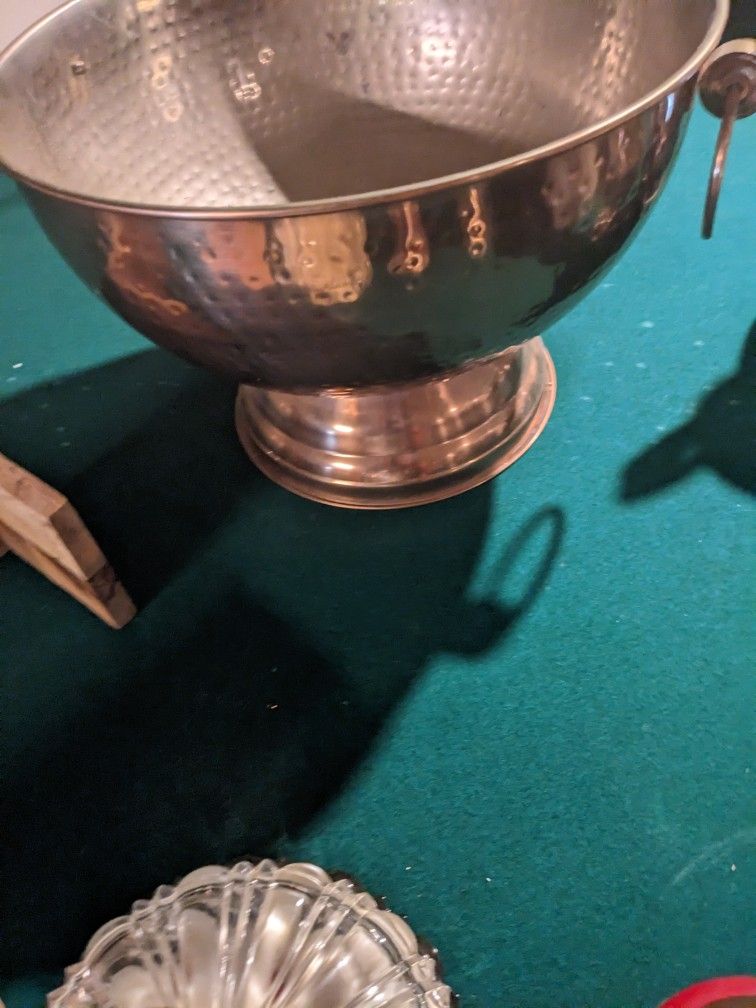 Copper Beverages Bowl