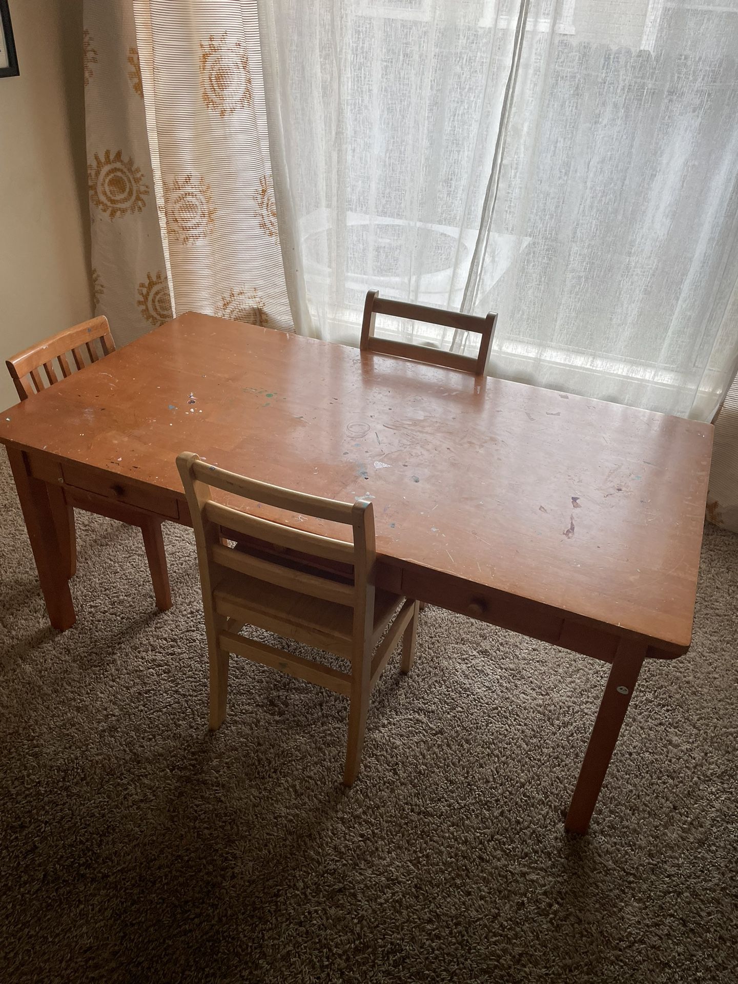 Pottery Barn Kids Table and Chairs