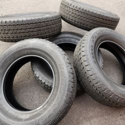 255/70/r18 Bridgestone dueler all-terrain set off 5