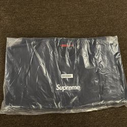 Supreme Box Logo Washed Crewneck BOGO sweatshirt Navy XXL