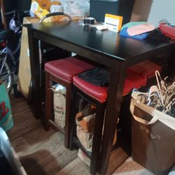 Kitchen Table And Stools