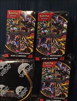 $45 each Pokemon Pitch Black booster bundles