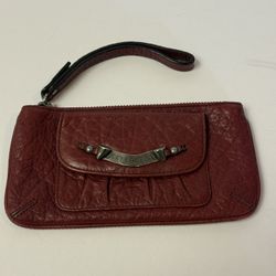 Juicy Couture Leather Money Pouch Coin Purse Wallet Clutch Juicy Couture