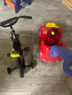 Bike & car.