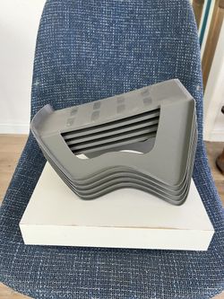 5-Pack Adjustable Shoe Organizers – New