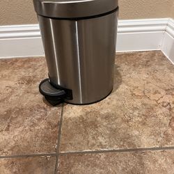 Stainless Steel Small Trash Can 