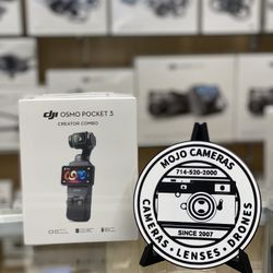Dji Osmo Pocket 3 Creator Combo