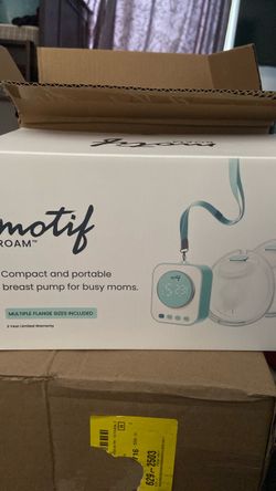 Motif roam breast pump