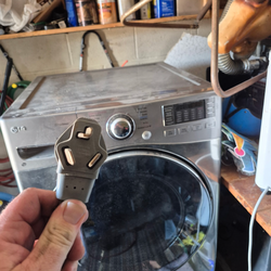 Electric dryer with steaming