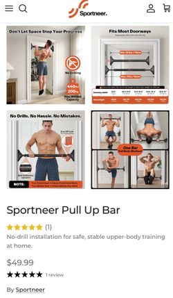 Sportneer Pull Up Bar