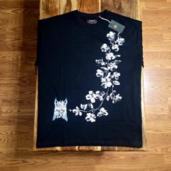 Dechire Men's Floral Bushido Graohic Tee 