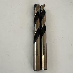 Drills 15/32" HSS Black & Gold USA (2 Pcs)